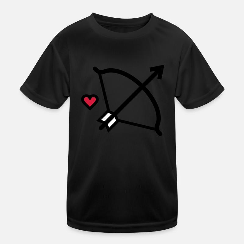 Arc et flèche Flèche de Cupidon pour les amoureux T-shirt sport Enfant