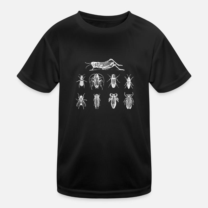 Bugs Insects Kids Functional T-Shirt