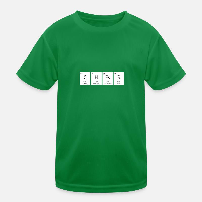 Tableau périodique des échecs T-shirt sport Enfant