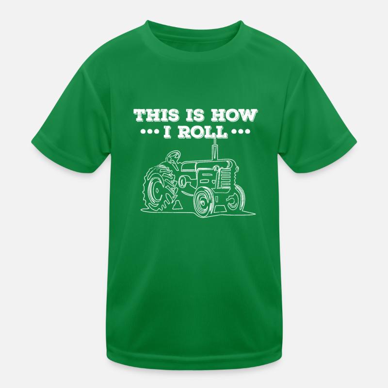 Tracteur C’est comme ça que je roule T-shirt sport Enfant