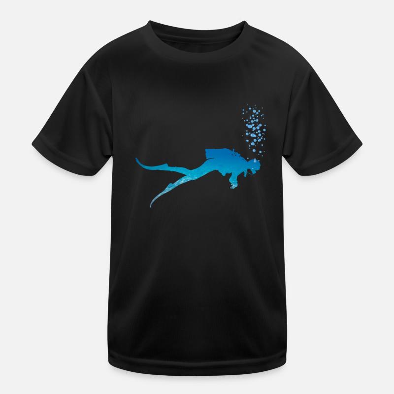 Plongée sous-marine Scuba Diver T-shirt sport Enfant