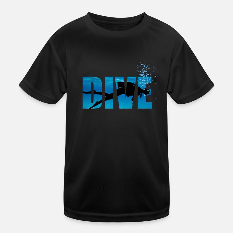 Plongée sous-marine T-shirt sport Enfant
