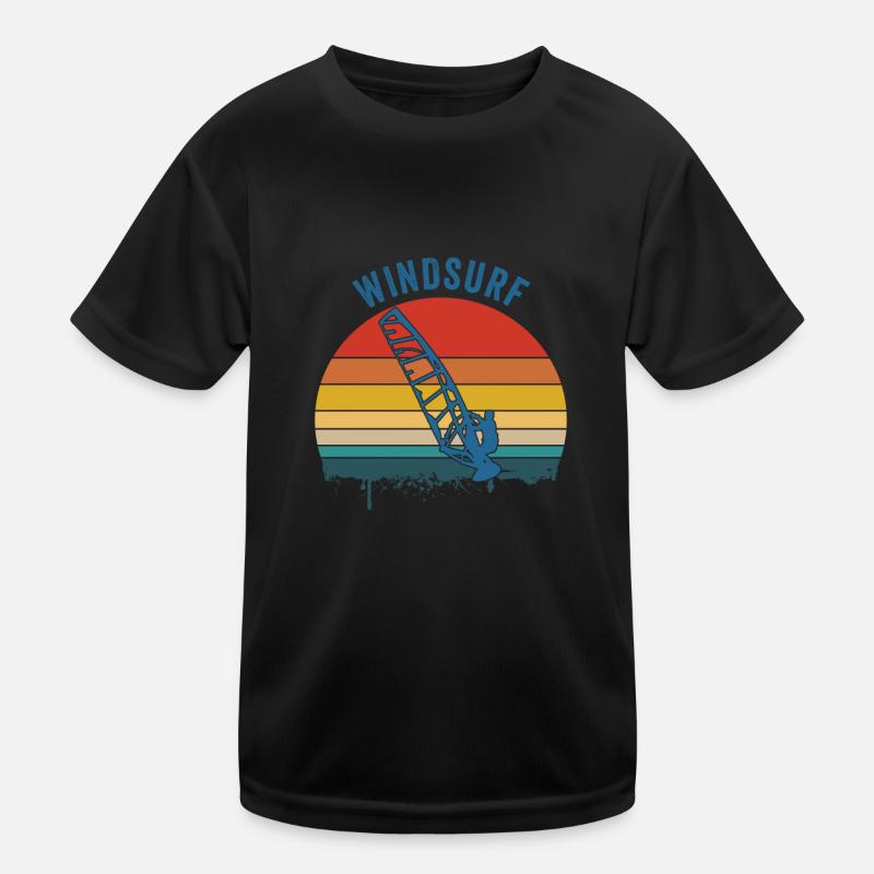 Windsurfing Windsurf Kids Functional T-Shirt