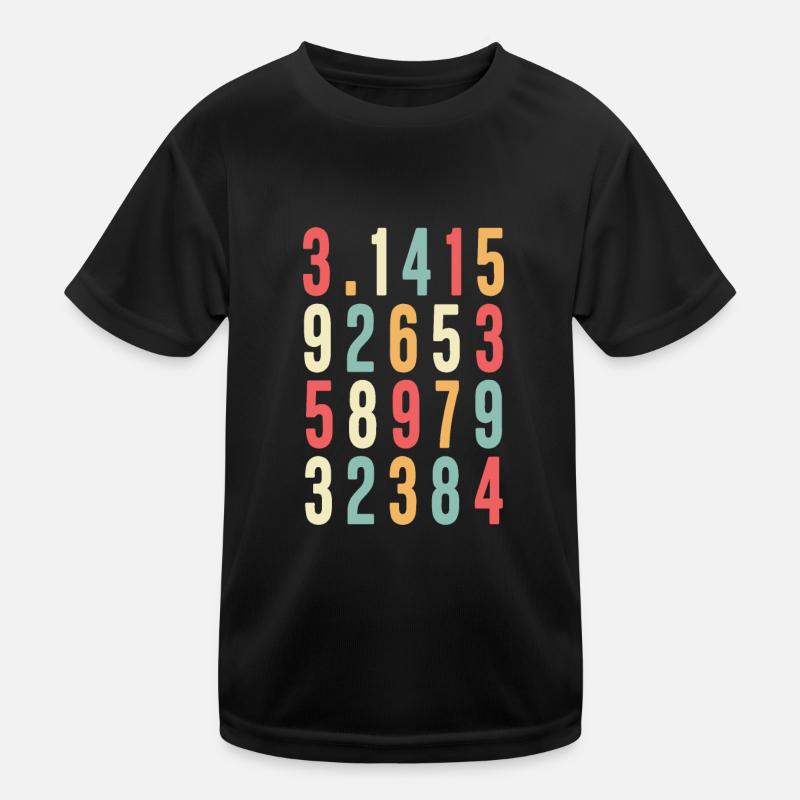 Nombres Pi 3.14 Pi Day Professeur de sciences Drôle de maths T-shirt sport Enfant