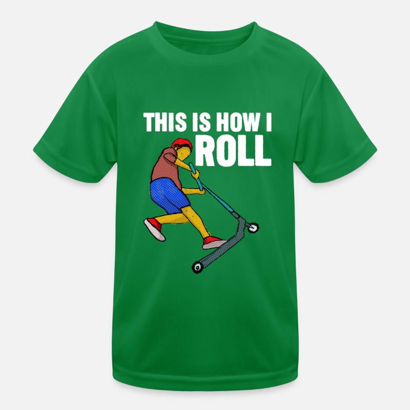 Scootering C’est comme ça que je roule T-shirt sport Enfant