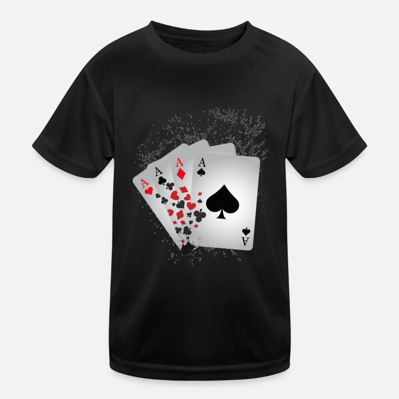 4 Aces Kids Functional T-Shirt
