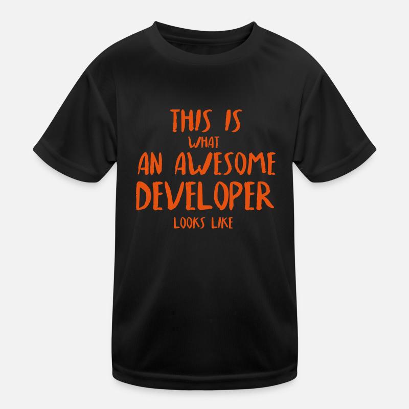 Ingenious developer Kids Functional T-Shirt
