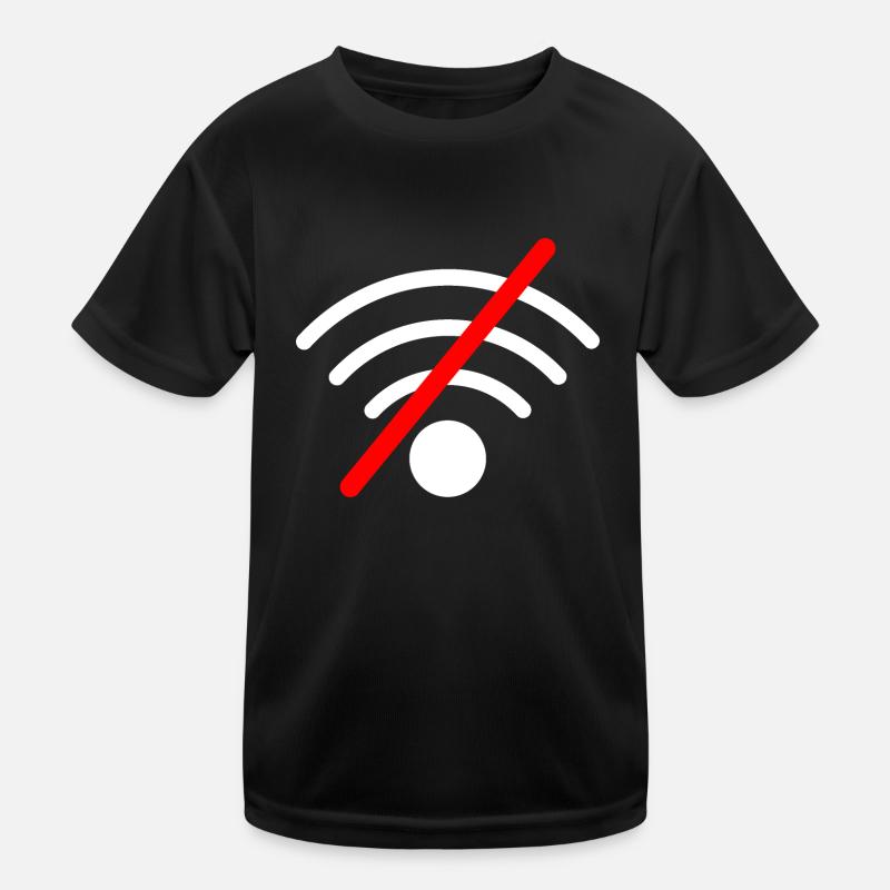 Wlan Wifi Icon Kids Functional T-Shirt
