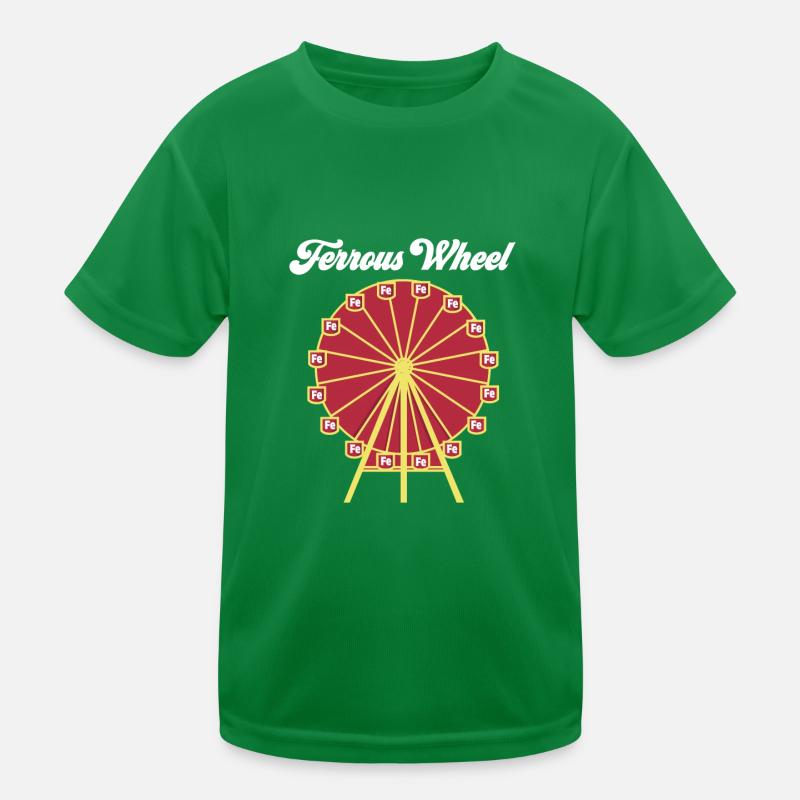 La grande roue de la chimie ! - Cadeau T-shirt sport Enfant