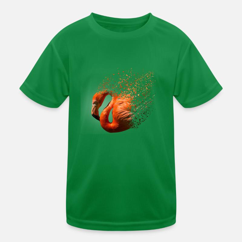 Flamingo Kinder Funktions-T-Shirt