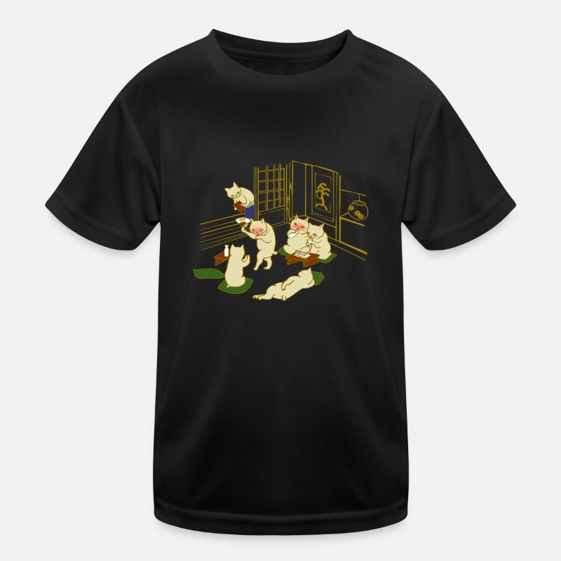 cats Party Kids Functional T-Shirt