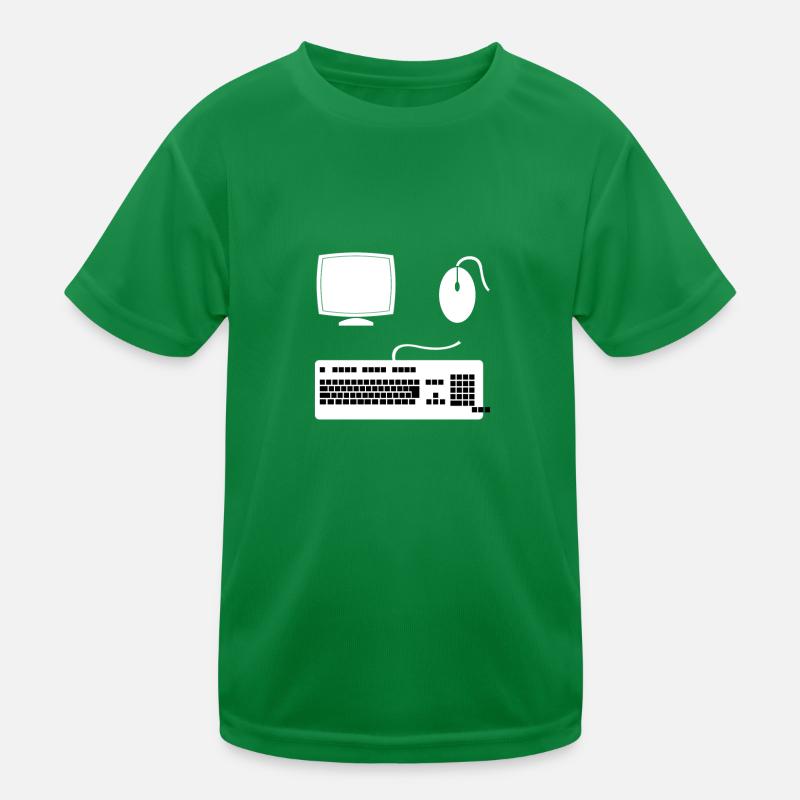 Computer set Kinder Funktions-T-Shirt