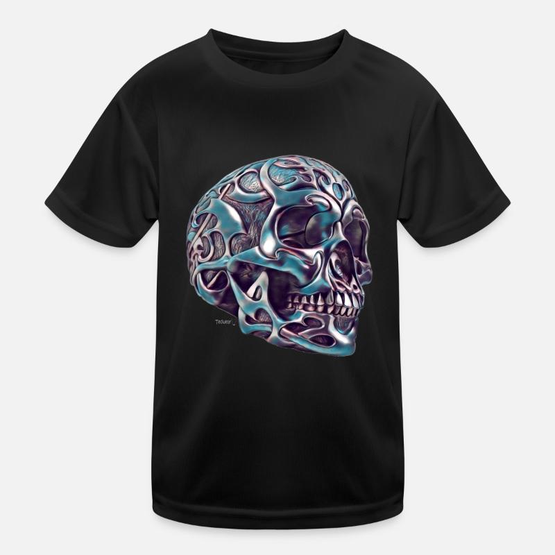 Crâne celtique T-shirt sport Enfant