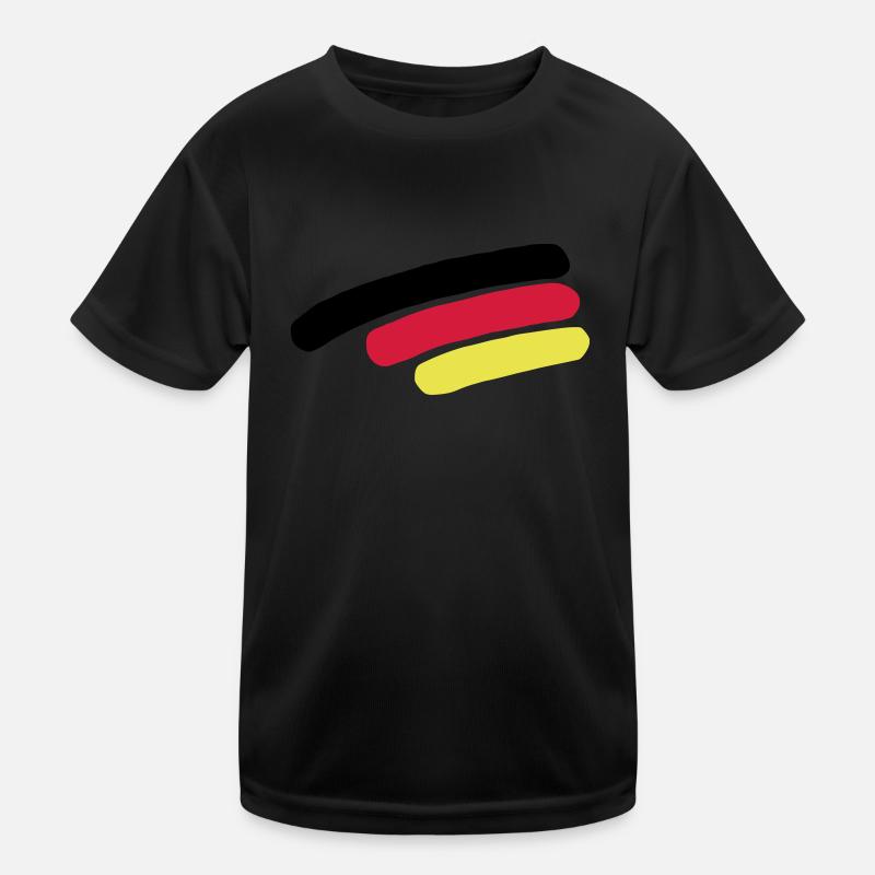 Germany flag Kids Functional T-Shirt