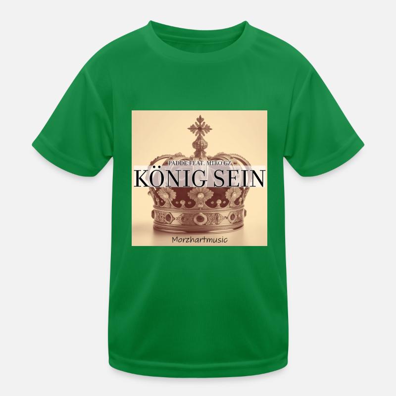 Be king Kids Functional T-Shirt