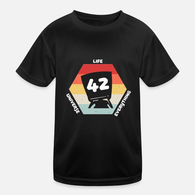 Antwort 42 Kinder Funktions-T-Shirt