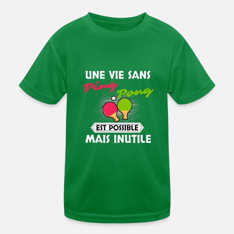 Table de Tennis T-shirt sport Enfant