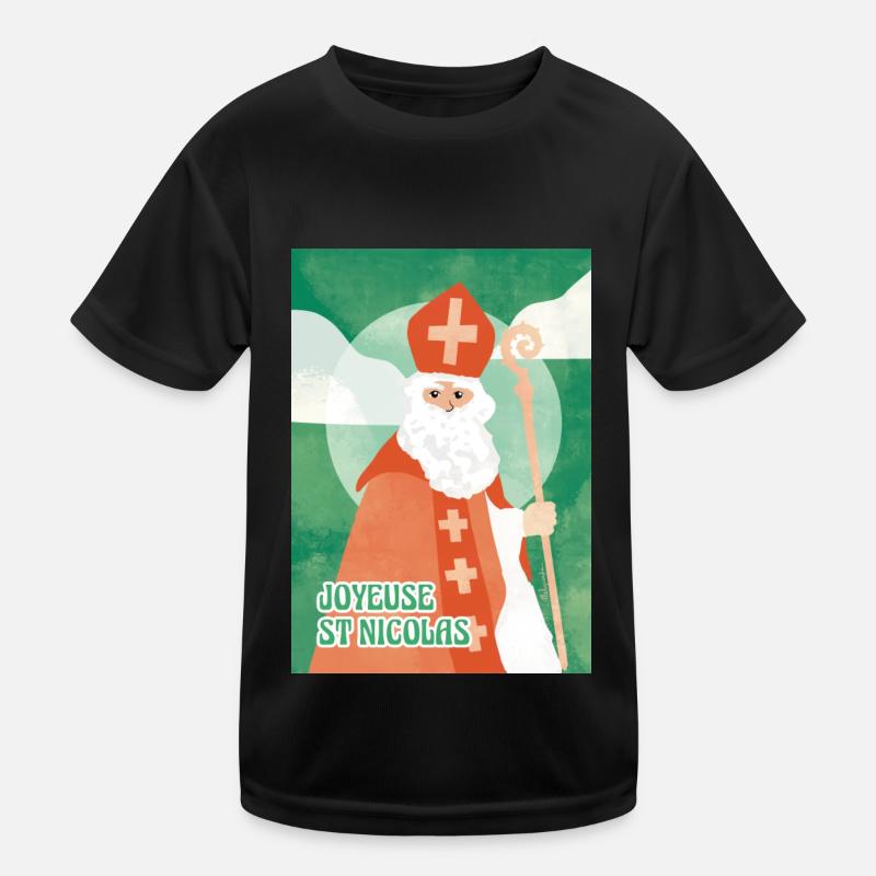 joyeuse st nicolas T-shirt sport Enfant