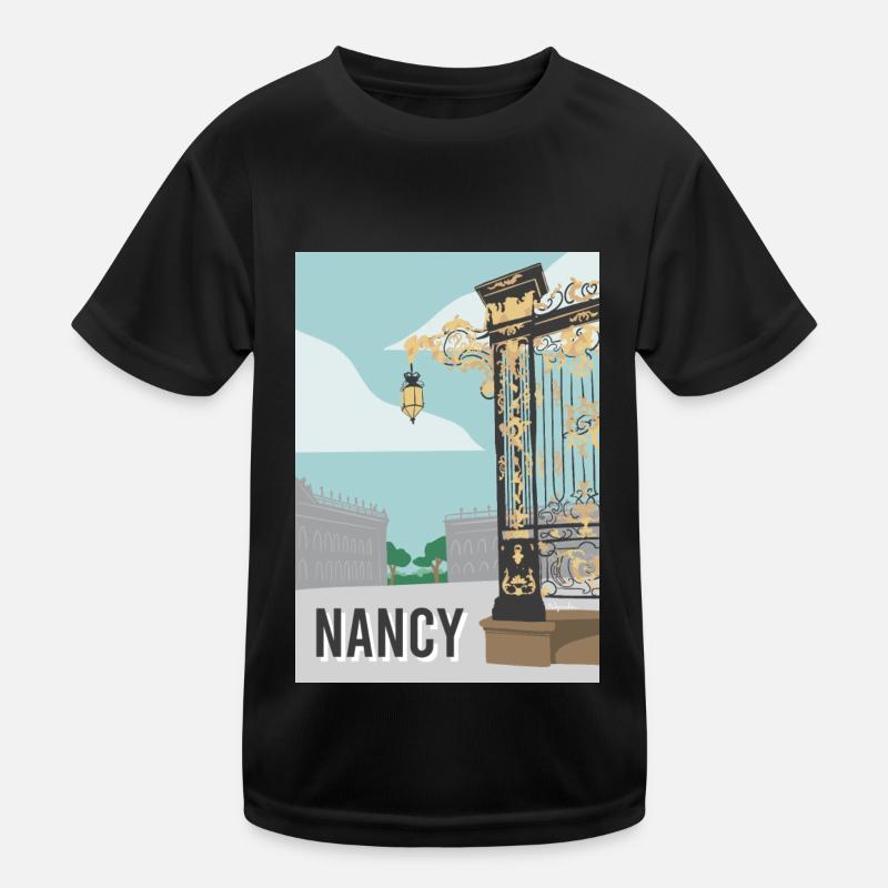 Nancy Stadt Kinder Funktions-T-Shirt