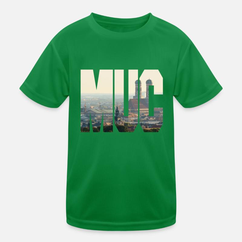 MUC panorama Kids Functional T-Shirt
