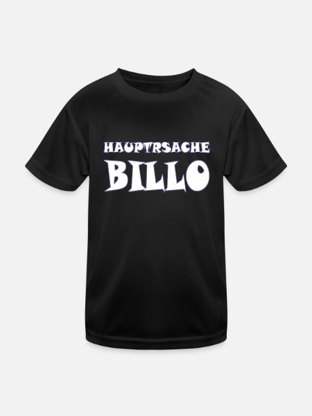main thing billo - Kids Functional T-Shirt - black - Front