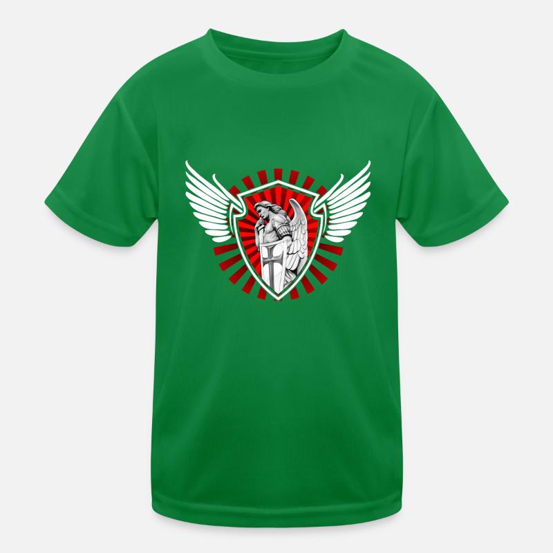 Schutzengel Kinder Funktions-T-Shirt