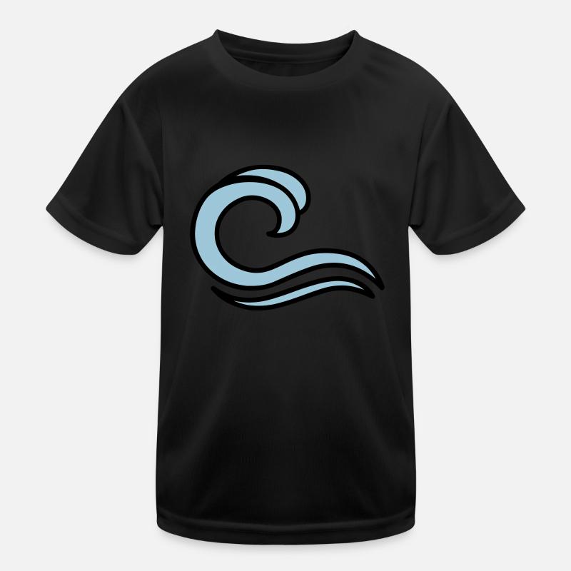 waves Kids Functional T-Shirt