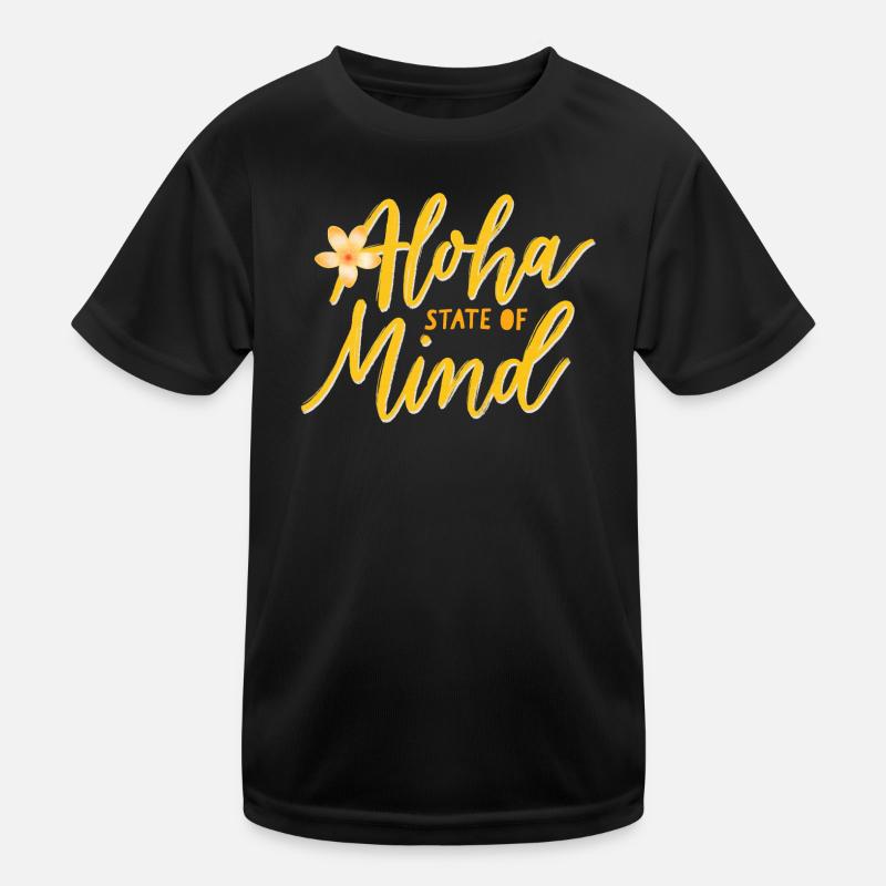 État d’ Aloha et humeur estivale T-shirt sport Enfant