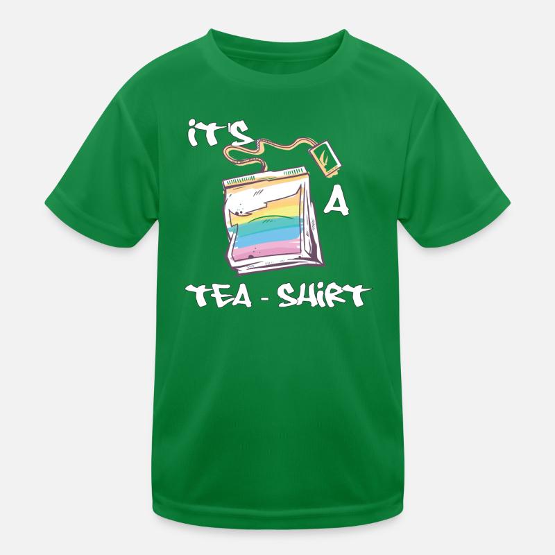 It's a Tea Shirt - Teetrinker Tee-Shirt Kinder Funktions-T-Shirt