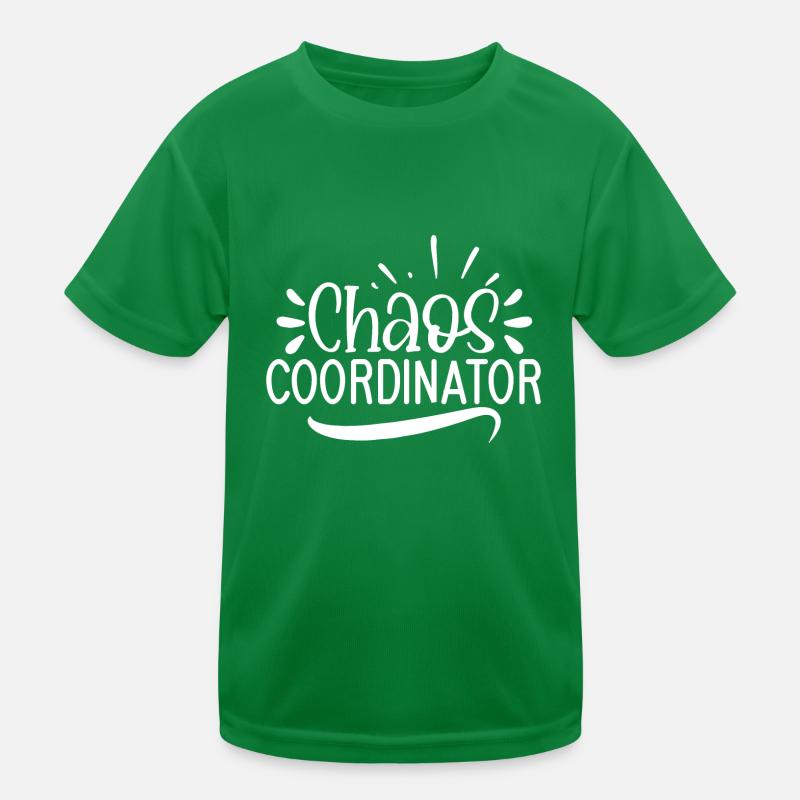 Chaos Coordinator gift Kids Functional T-Shirt
