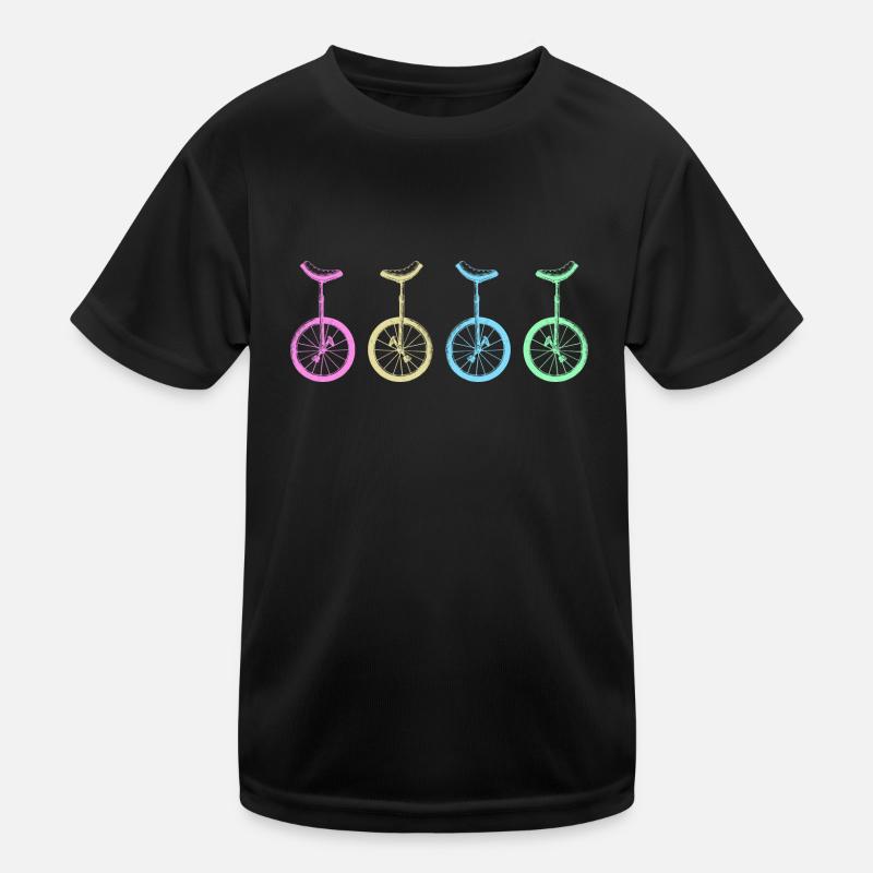 Unicycle Unicycle Unicycle Artist UnicycleVibes Kids Functional T-Shirt