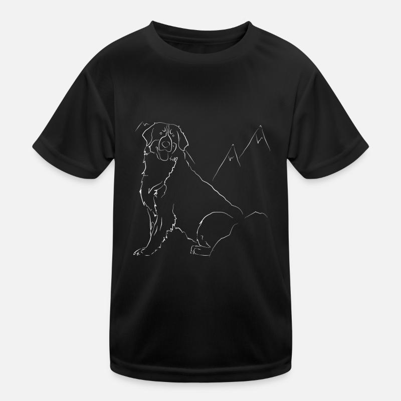 Chien Bouvier bernois T-shirt sport Enfant