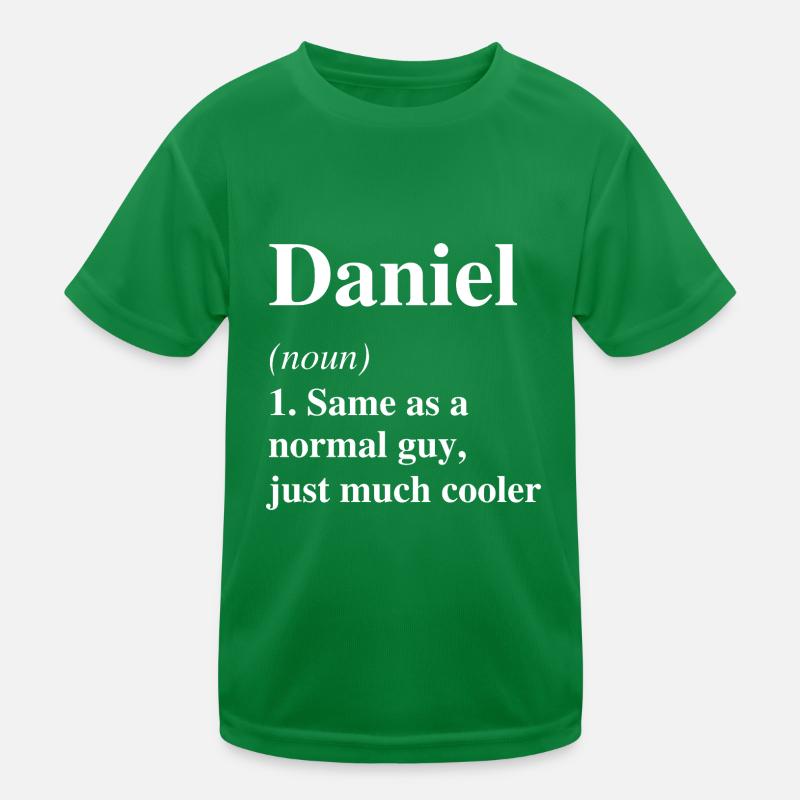 Daniel Definition Cooler Name Spruch Geschenk Kinder Funktions-T-Shirt