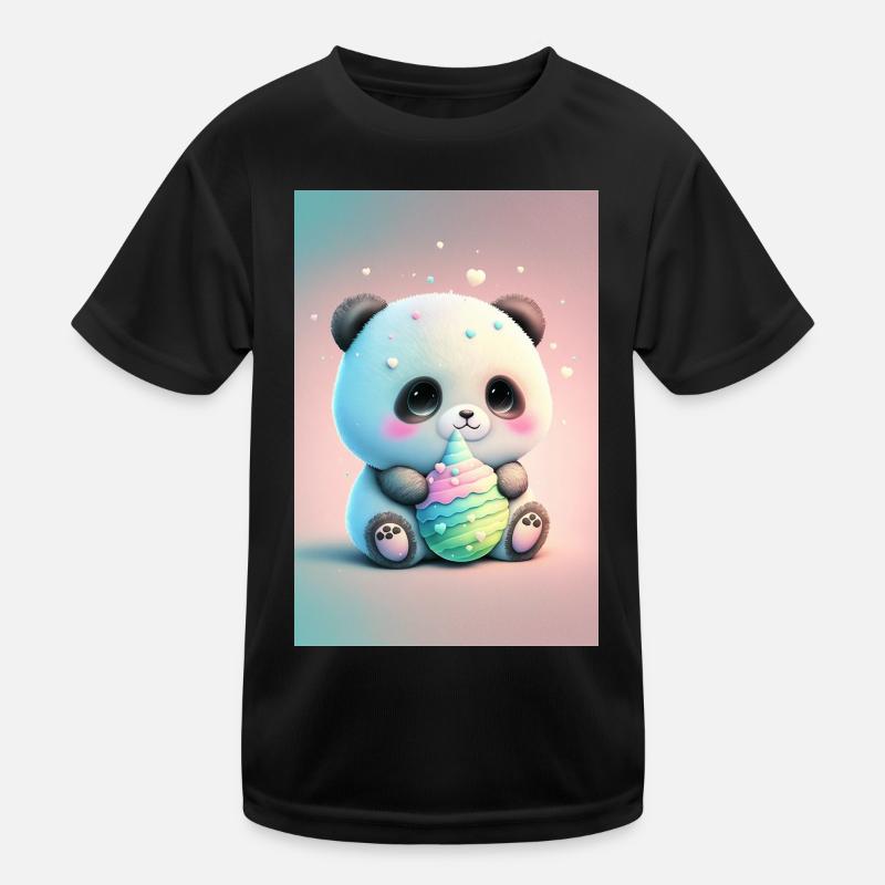 Bébé panda T-shirt sport Enfant