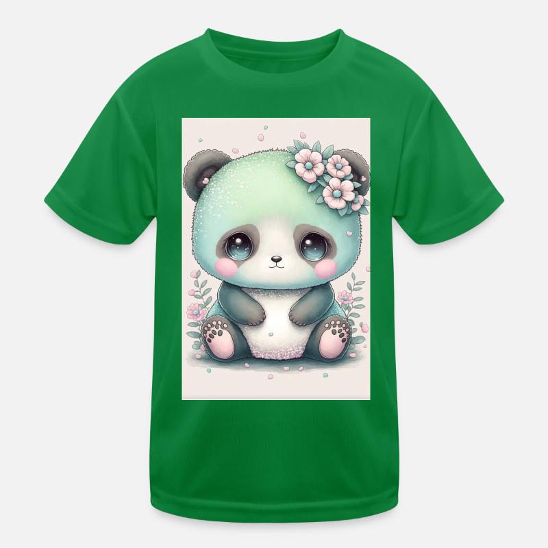 Bébé panda princesse T-shirt sport Enfant