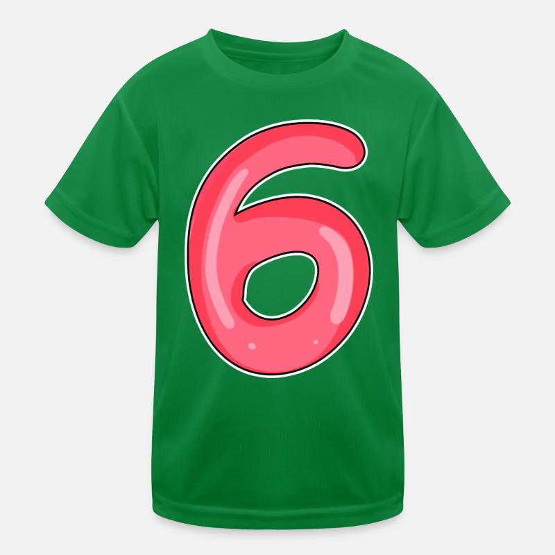 6 Kids Functional T-Shirt