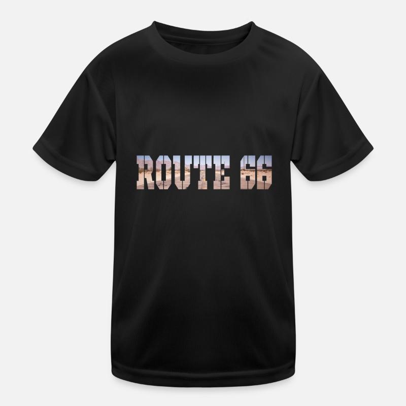 ROUTE 66 Kids Functional T-Shirt