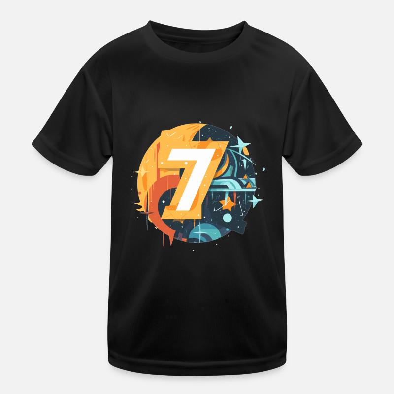 Espace 7e anniversaire T-shirt sport Enfant