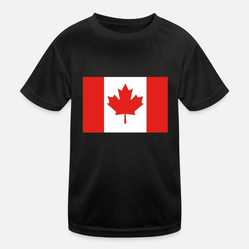 Kanada Kinder Funktions-T-Shirt
