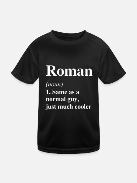 Novel Definition Cool Name Saying Gift - Kids Functional T-Shirt - black - Front