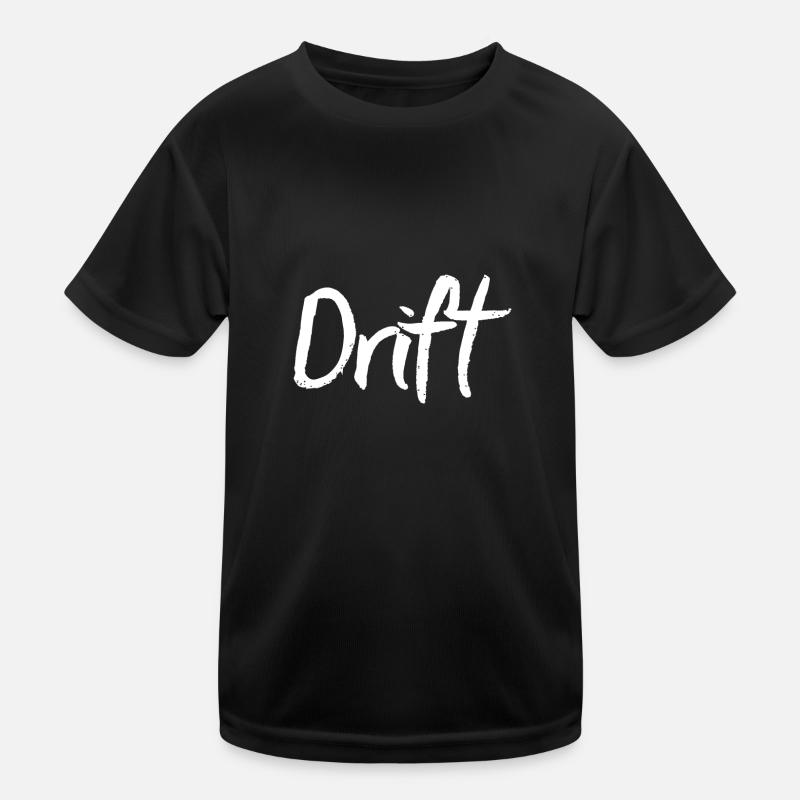 Drift Auto - Kids Functional T-Shirt - black