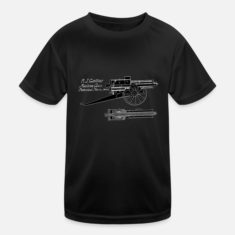 Vintage Style Kinder Funktions-T-Shirt