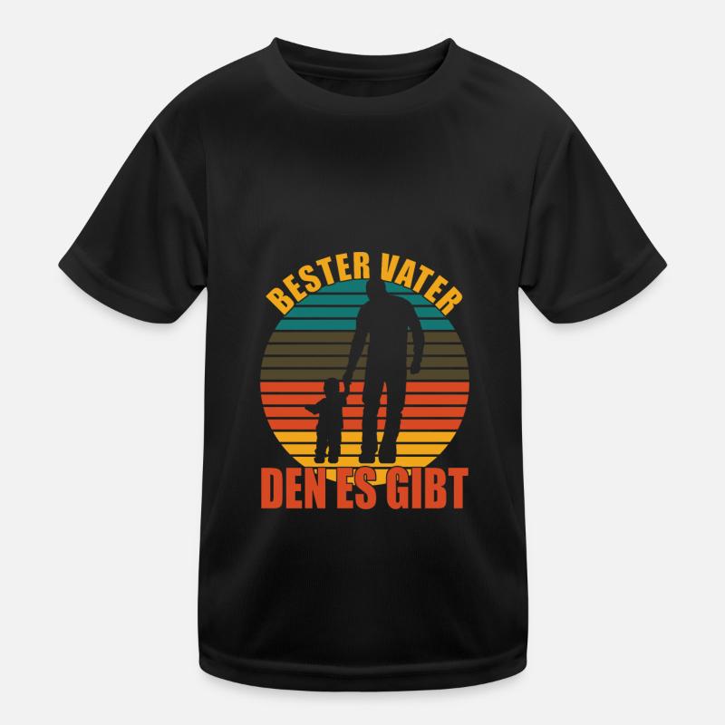 Bester Vater den es gibt Kinder Funktions-T-Shirt