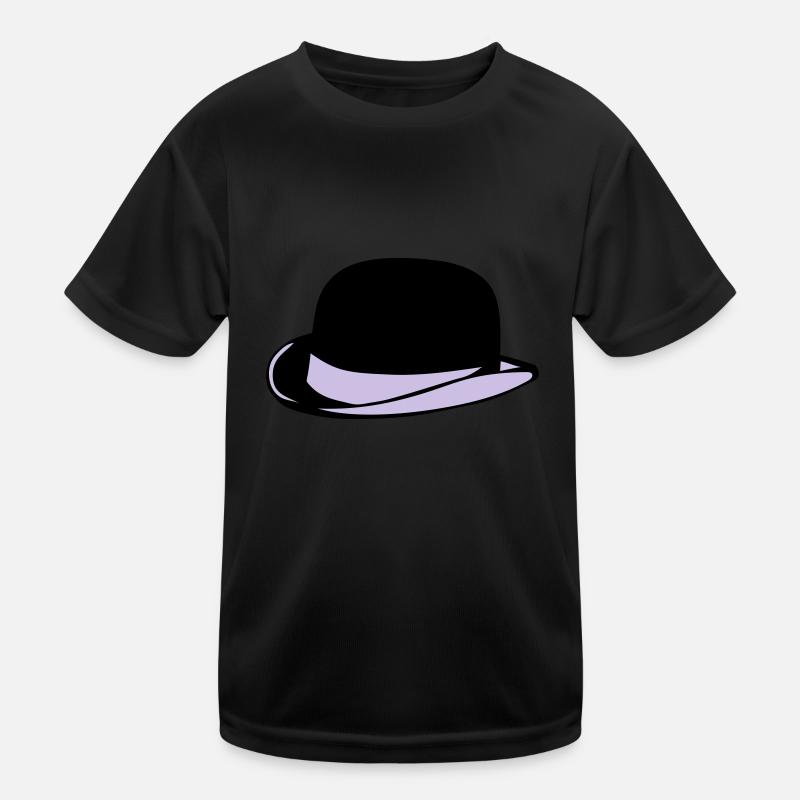 bowler hat 2 Kids Functional T-Shirt