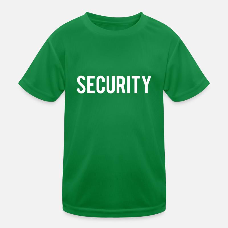 Security Kinder Funktions-T-Shirt