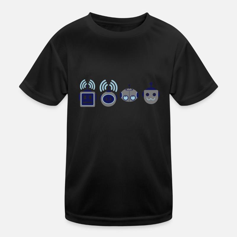 Les geeks du robot T-shirt sport Enfant