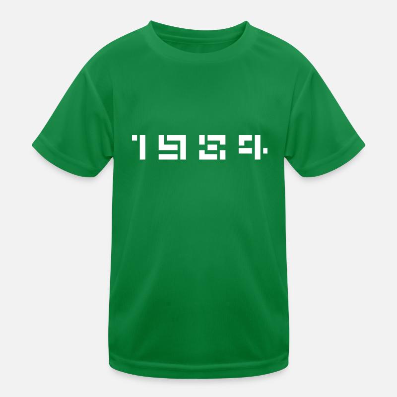Année de naissance Anniversaire Né(e) en 1984 T-shirt sport Enfant