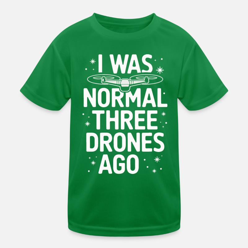 Drones Pilote Quadricoptère Drone T-shirt sport Enfant