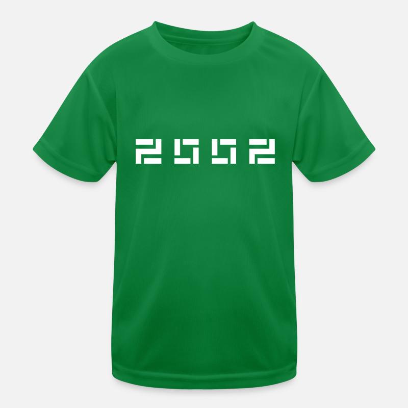 Année de naissance Anniversaire Né(e) en 2002 T-shirt sport Enfant