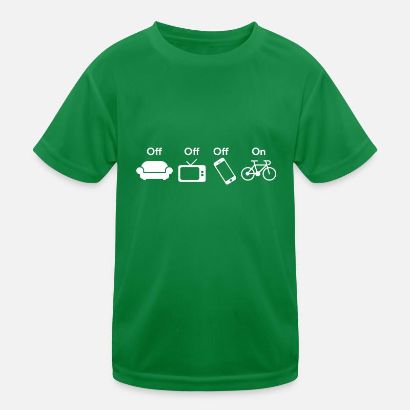 Bike On Kids Functional T-Shirt
